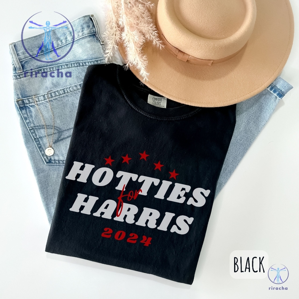 Hotties For Harris Shirt Kamala Tshirt Madam President Tshirt Harris 2024 Shirt Hotties For Harris Shirt