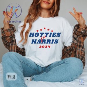 Hotties For Harris Shirt Kamala Tshirt Madam President Tshirt Harris 2024 Shirt Hotties For Harris Shirt riracha 2