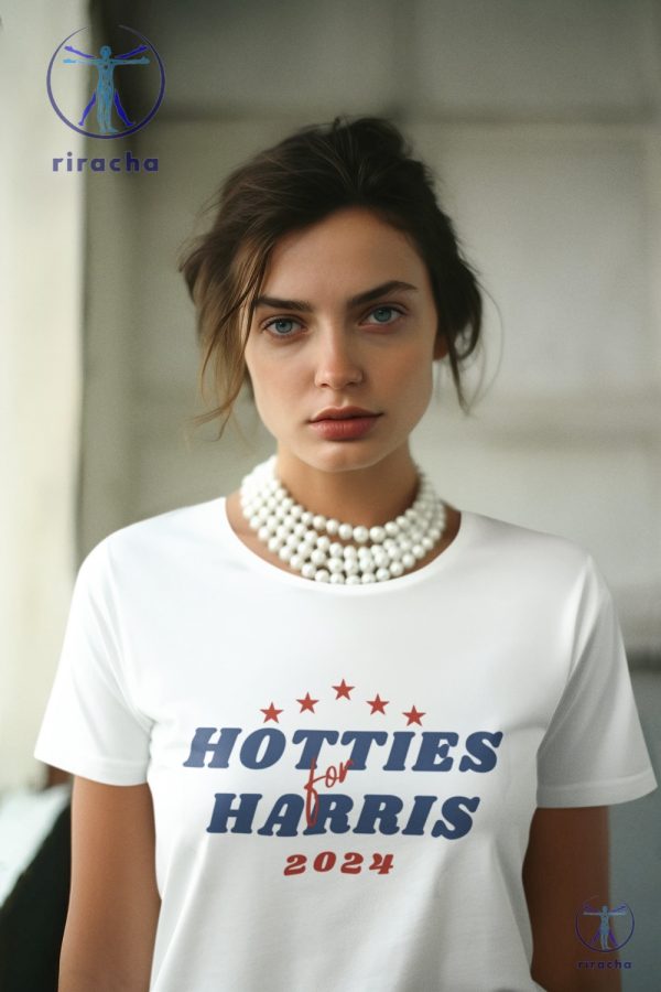 Hotties For Harris Shirt Kamala Shirt Madam President Tshirt Harris 2024 Shirt Hotties For Harris Shirt riracha 1