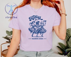 Retro Hotties For Harris Shirt Kamala Harris For President 2024 Stop Project 2025 Hotties For Harris Shirt riracha 2