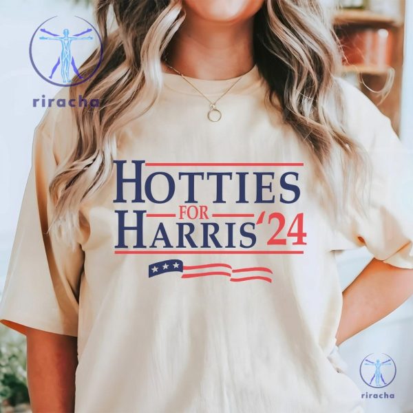 Hotties For Harris T Shirt Harris 2024 T Shirt Madam President Harris 2024 Hotties For Harris Shirt riracha 1