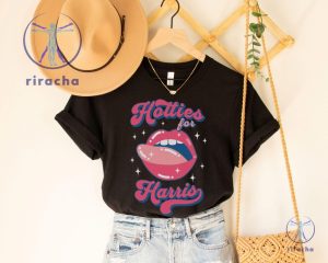 Kamala Harris 2024 Shirt Hotties For Harris Funny Girly Election 2024 Shirt riracha 3