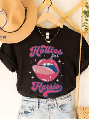 Kamala Harris 2024 Shirt Hotties For Harris Funny Girly Election 2024 Shirt riracha 3