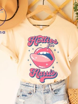 Kamala Harris 2024 Shirt Hotties For Harris Funny Girly Election 2024 Shirt riracha 4