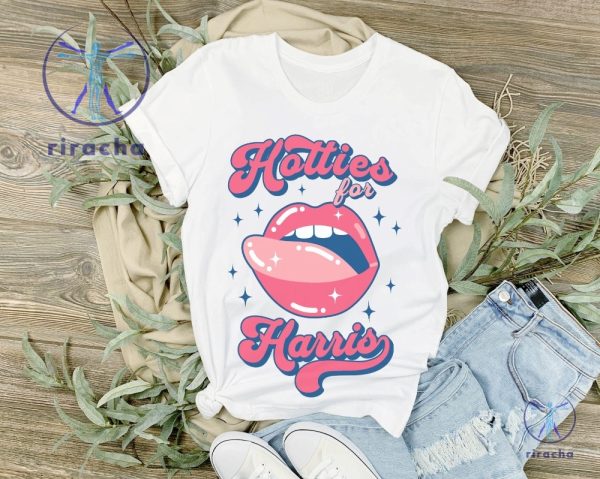 Kamala Harris 2024 Shirt Hotties For Harris Funny Girly Election 2024 Shirt riracha 6