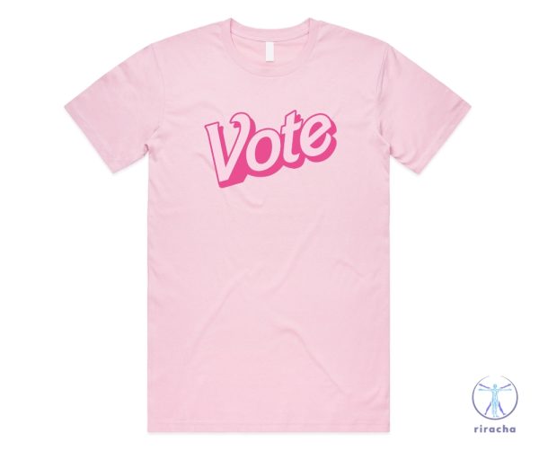 Vote Pink T Shirt Tee Top Us Election Campaign For President Cute Shirt Retro riracha 5