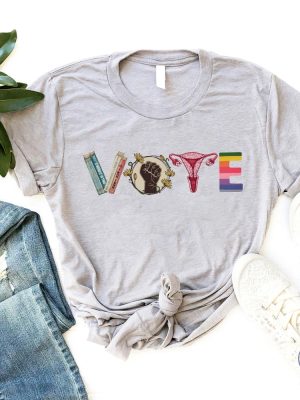 Vote Feminist Shirt Strong Women Shirt Women Rights Equality Womens Power Shirts riracha 2