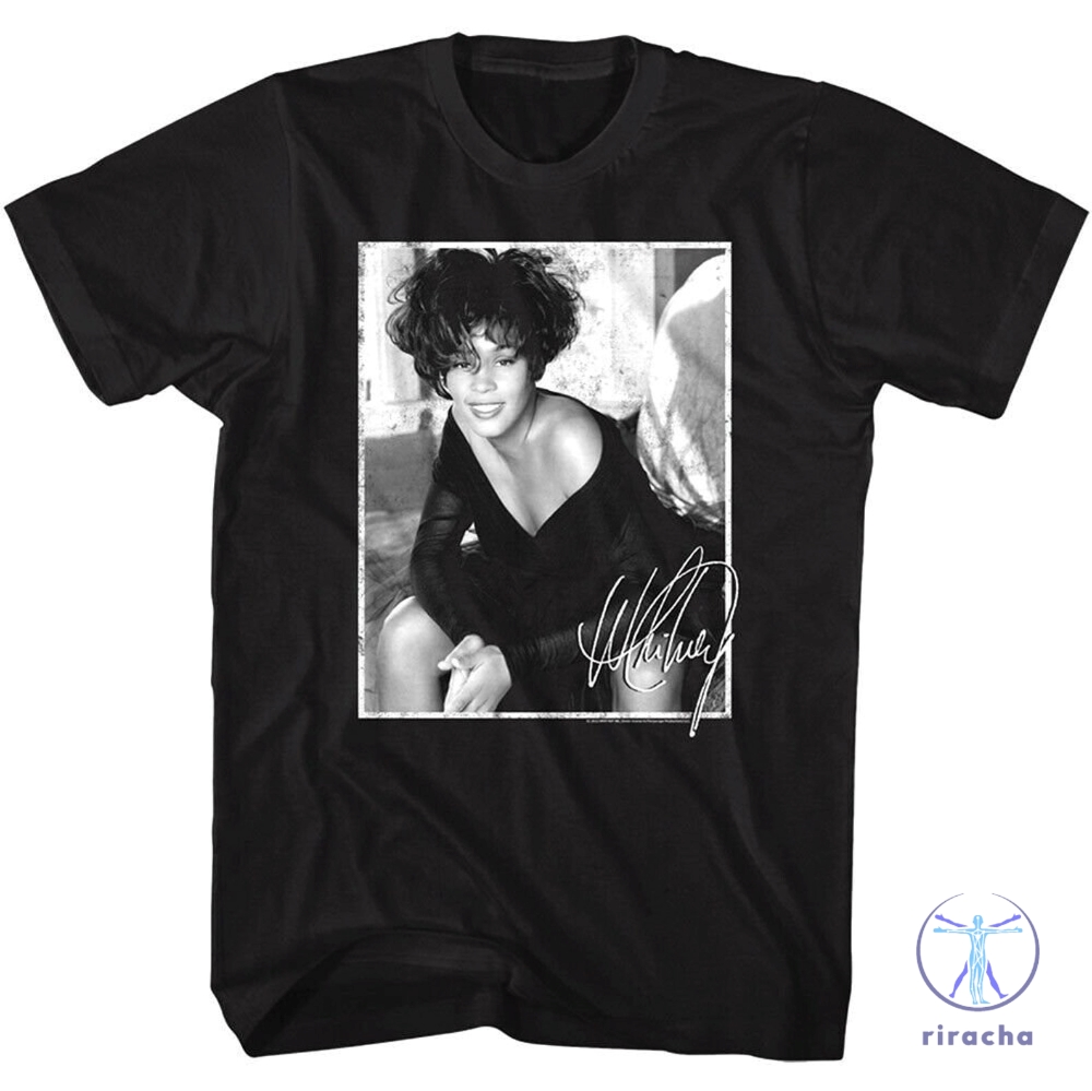 Whitney Houston Shirt Signature Style Candid Photo Graphic Tee Whitney Houston T Shirt Whitney Houston Tshirt