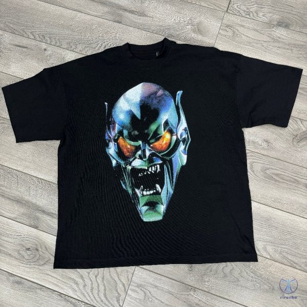 The Green Goblin Merch Vintage Graphic Tee Shirt Album Unisex Shirt Gift For Fans Green Goblin T Shirt riracha 1