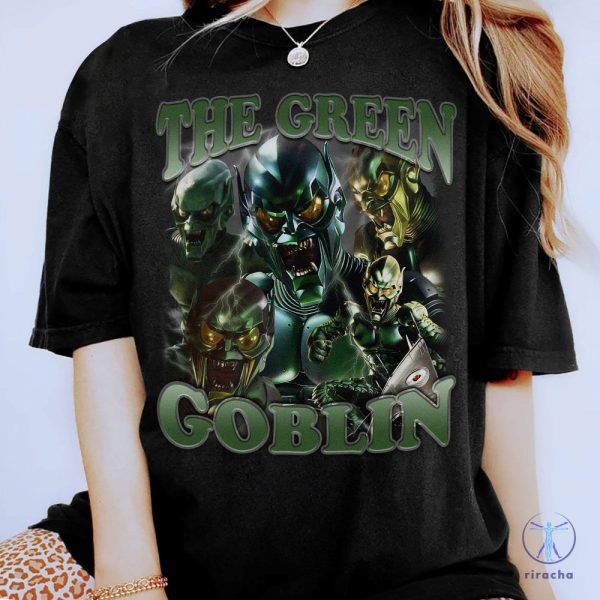 Green Goblin Shirt Vintage Green Goblin T Shirt Spider Man Shirt Norman Osborn T Shirt Green Goblin T Shirt riracha 1