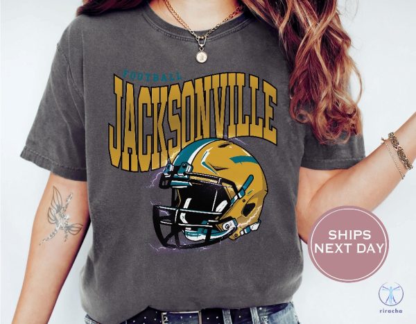 Retro Jacksonville Football Shirt Vintage Jacksonville Football Shirt Jacksonville Jaguars Shirt riracha 1