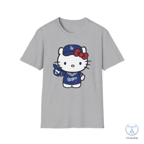 Los Angeles Dodgers Hello Kitty T Shirt Hello Kitty Dodgers Shirt Hello Kitty Dodgers T Shirt riracha 2