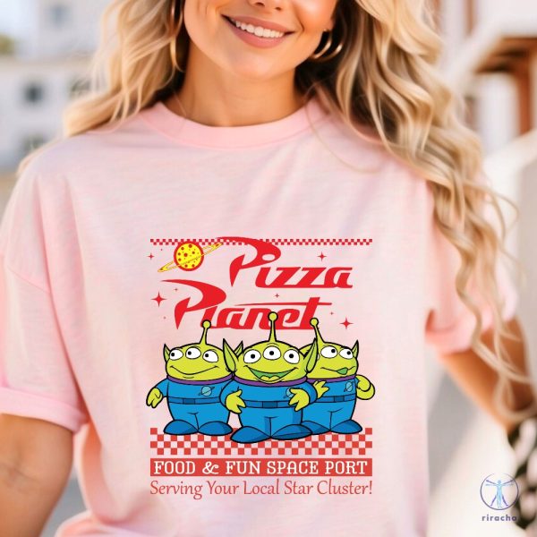 Disney Alien Pizza Planet Shirt Disney Toy Story Pizza Planet Shirt Pizza Lover Shirt Pizza Planet Shirt riracha 1