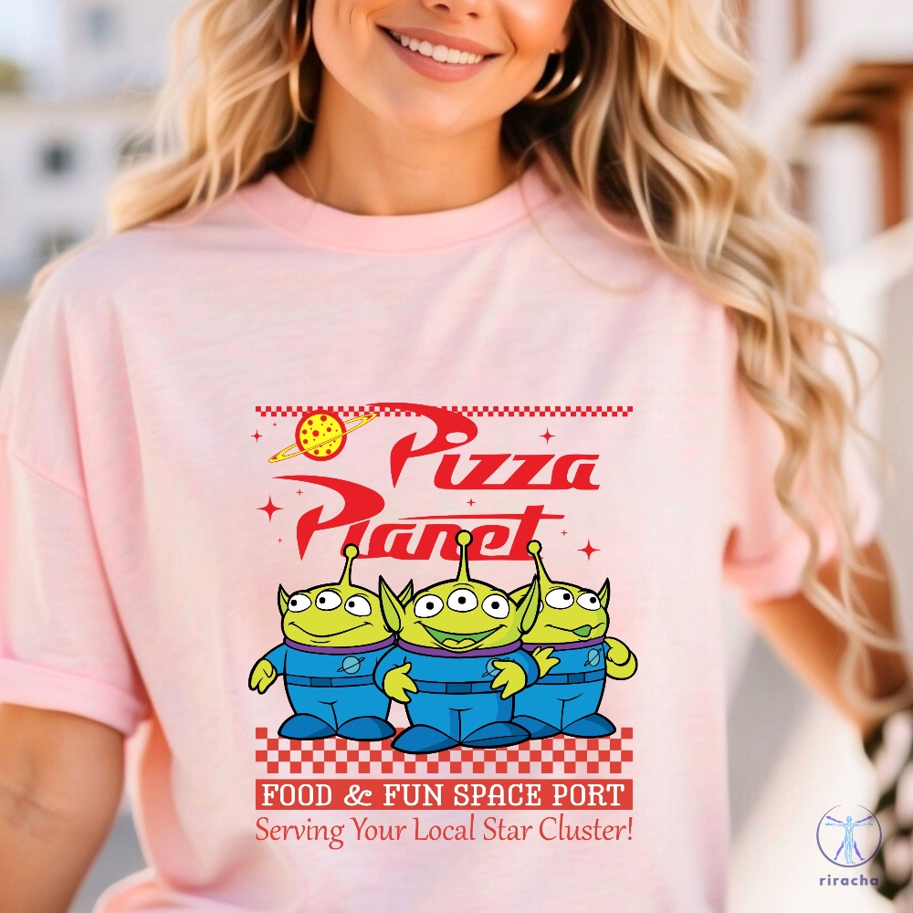 Disney Alien Pizza Planet Shirt Disney Toy Story Pizza Planet Shirt Pizza Lover Shirt Pizza Planet Shirt