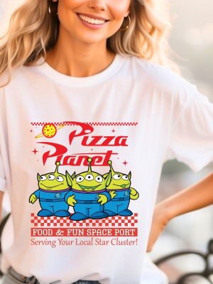 Disney Alien Pizza Planet Shirt Disney Toy Story Pizza Planet Shirt Pizza Lover Shirt Pizza Planet Shirt riracha 2