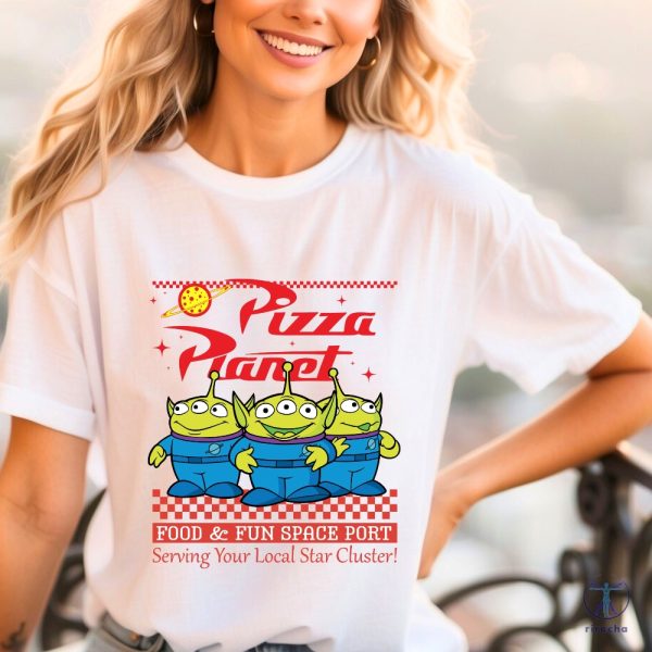 Disney Alien Pizza Planet Shirt Disney Toy Story Pizza Planet Shirt Pizza Lover Shirt Pizza Planet Shirt riracha 2