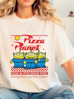 Disney Alien Pizza Planet Shirt Disney Toy Story Pizza Planet Shirt Pizza Lover Shirt Pizza Planet Shirt riracha 3