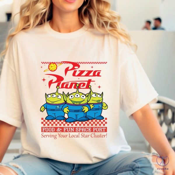 Disney Alien Pizza Planet Shirt Disney Toy Story Pizza Planet Shirt Pizza Lover Shirt Pizza Planet Shirt riracha 3