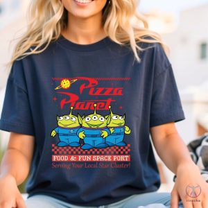 Disney Alien Pizza Planet Shirt Disney Toy Story Pizza Planet Shirt Pizza Lover Shirt Pizza Planet Shirt riracha 4