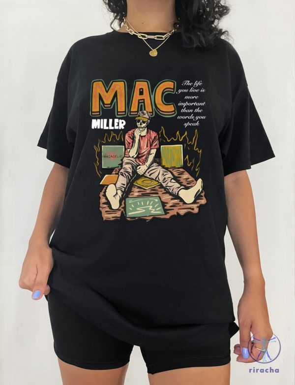 Vintage 90S Mac Miller Shirt Mac Miller Shirt Mac Miller T Shirt Self Care Mac Miller Shirt riracha 1