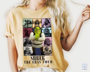 Shrek The Er As Tour Funny Shirt Disney Shrek And Fiona Shirt Shrek Script Shirt riracha 2