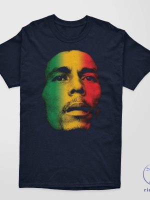 Bob Marley Reggae Flag T Shirt Bob Marley T Shirt riracha 2