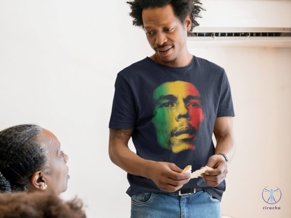 Bob Marley Reggae Flag T Shirt Bob Marley T Shirt riracha 3