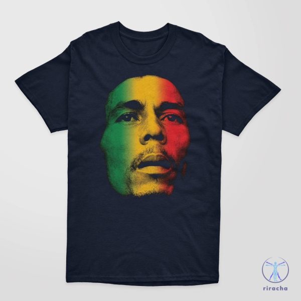 Bob Marley Reggae Flag T Shirt Bob Marley T Shirt riracha 4