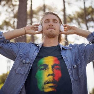 Bob Marley Reggae Flag T Shirt Bob Marley T Shirt riracha 5