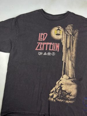 Vintage Led Zeppelin Big Graphic Band T Shirt Led Zeppelin Tshirt Led Zeppelin T Shirt riracha 2