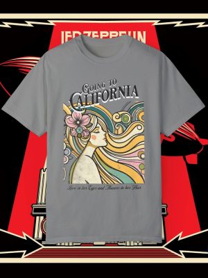 Vintage Led Zeppelin Vintage Going To California T Shirt Led Zeppelin Tshirt Led Zeppelin T Shirt riracha 2