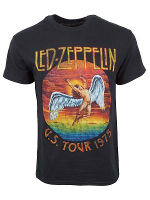 Led Zeppelin 1975 Us Tour T Shirt Led Zeppelin Tshirt Led Zeppelin T Shirt riracha 2