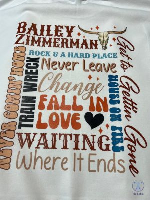 Bailey Zimmerman Collage Bailey Zimmerman T Shirt Bailey Zimmerman Shirt riracha 3