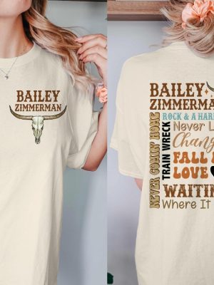 Bailey Zimmerman Music Shirt Bailey Zimmerman Sweatshirt Bailey Zimmerman Shirt Bailey Zimmerman T Shirt riracha 2