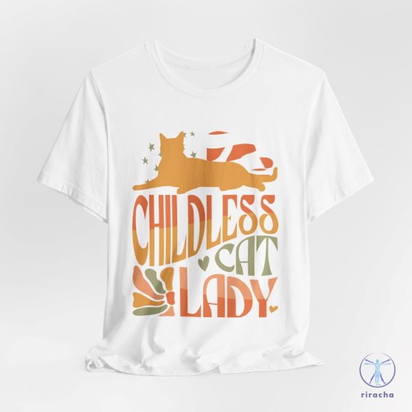 Childless Cat Lady Shirt Kamala Harris 2024 Shirt Karma Is A Cat T Shirt Karma Is A Cat Shirt riracha 1