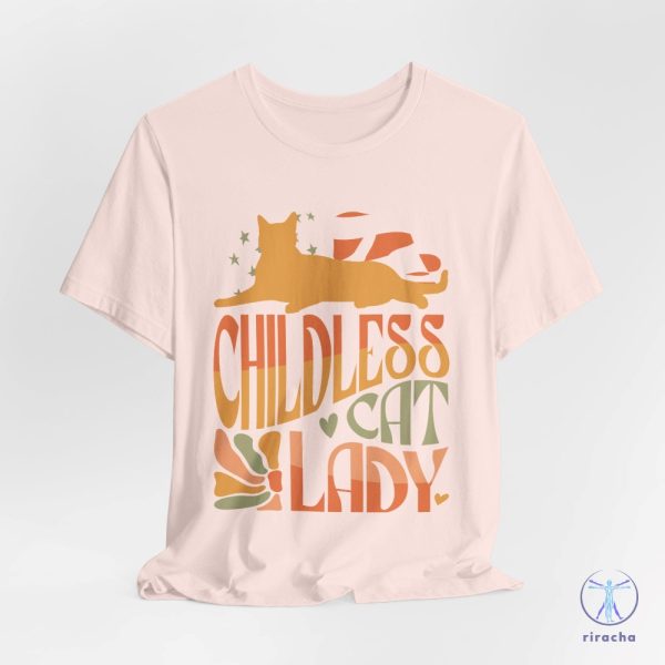 Childless Cat Lady Shirt Kamala Harris 2024 Shirt Karma Is A Cat T Shirt Karma Is A Cat Shirt riracha 2