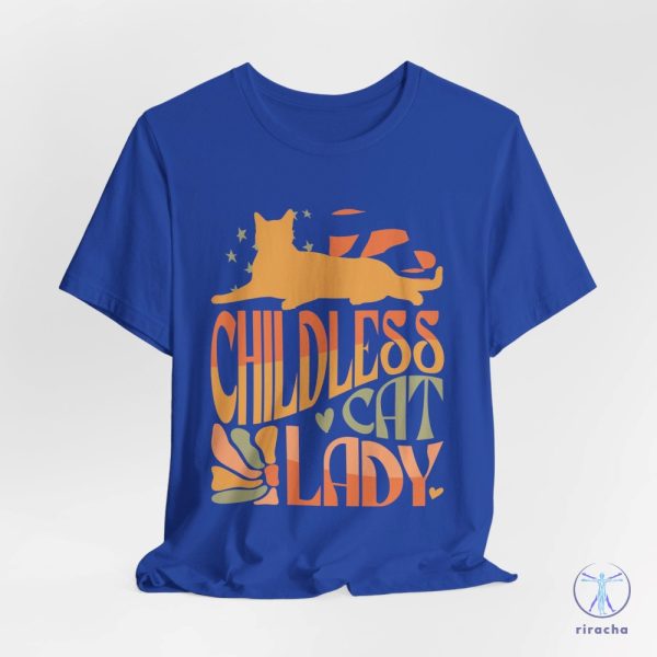 Childless Cat Lady Shirt Kamala Harris 2024 Shirt Karma Is A Cat T Shirt Karma Is A Cat Shirt riracha 4