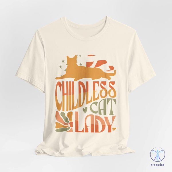 Childless Cat Lady Shirt Kamala Harris 2024 Shirt Karma Is A Cat T Shirt Karma Is A Cat Shirt riracha 6