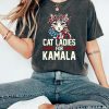 Cat Ladies For Kamala Shirt Karma Is A Cat T Shirt Kamala Harris Cat Shirt Karma Is A Cat Shirt riracha 1