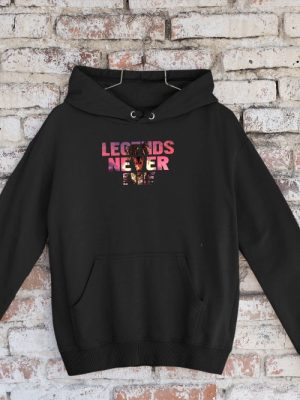 Juice Legends Never Die Black Tshirt Tank Top Sweatshirt Hoodies Juice Wrld Shirt riracha 3