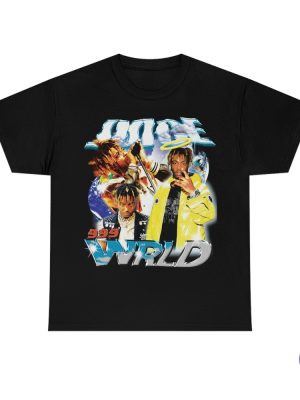 Juice Wrld T Shirt Vintage Style Rap Tee Juice Wrld Shirt riracha 2