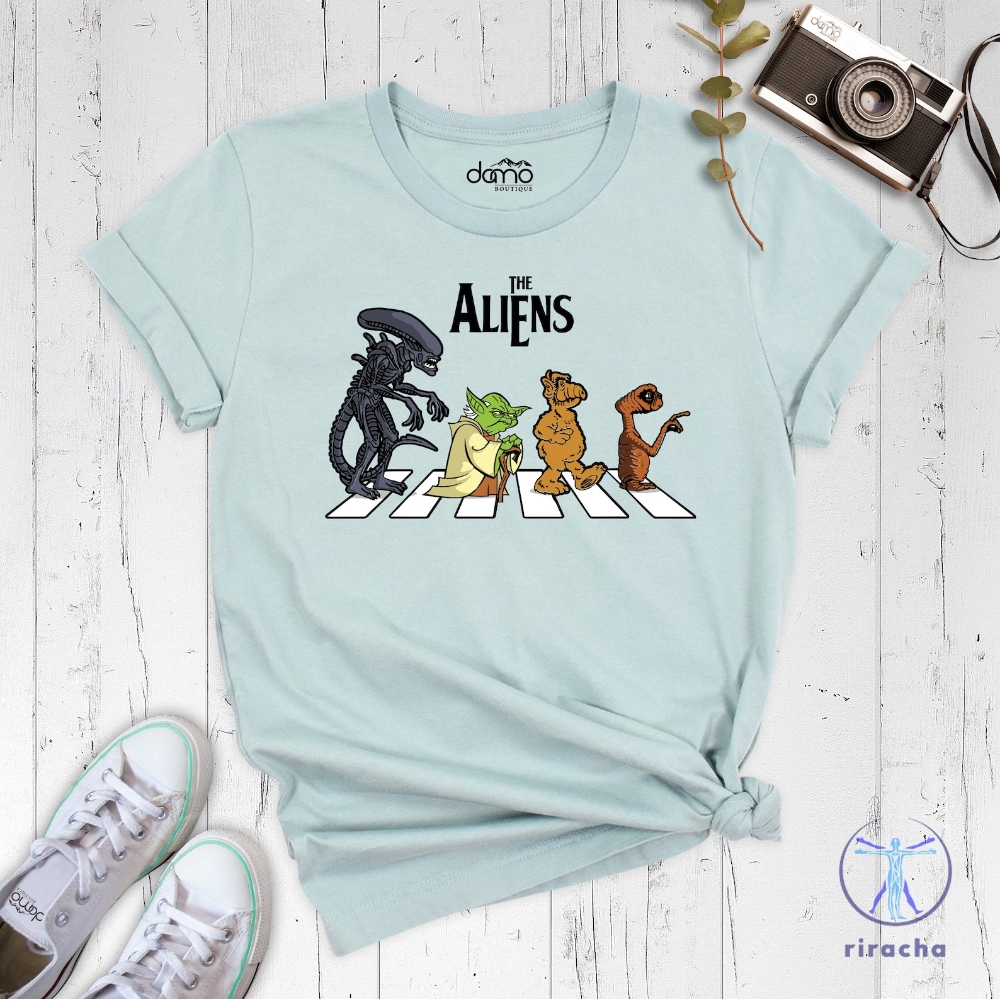 The Aliens Shirt Ufo Shirt Alien Shirt Cartoon Shirt Funny Kids Shirt Birthday Gift Alien Romulus Merch