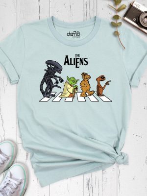 The Aliens Shirt Ufo Shirt Alien Shirt Cartoon Shirt Funny Kids Shirt Birthday Gift Alien Romulus Merch riracha 3