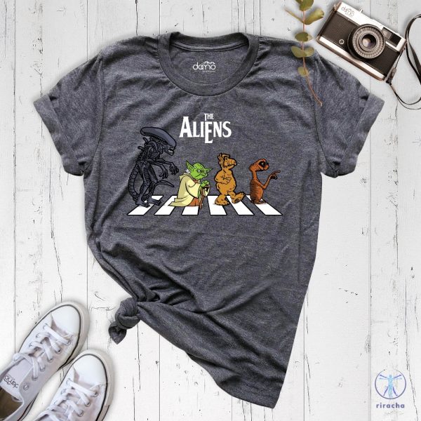 The Aliens Shirt Ufo Shirt Alien Shirt Cartoon Shirt Funny Kids Shirt Birthday Gift Alien Romulus Merch riracha 4