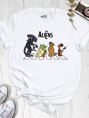 The Aliens Shirt Ufo Shirt Alien Shirt Cartoon Shirt Funny Kids Shirt Birthday Gift Alien Romulus Merch riracha 5