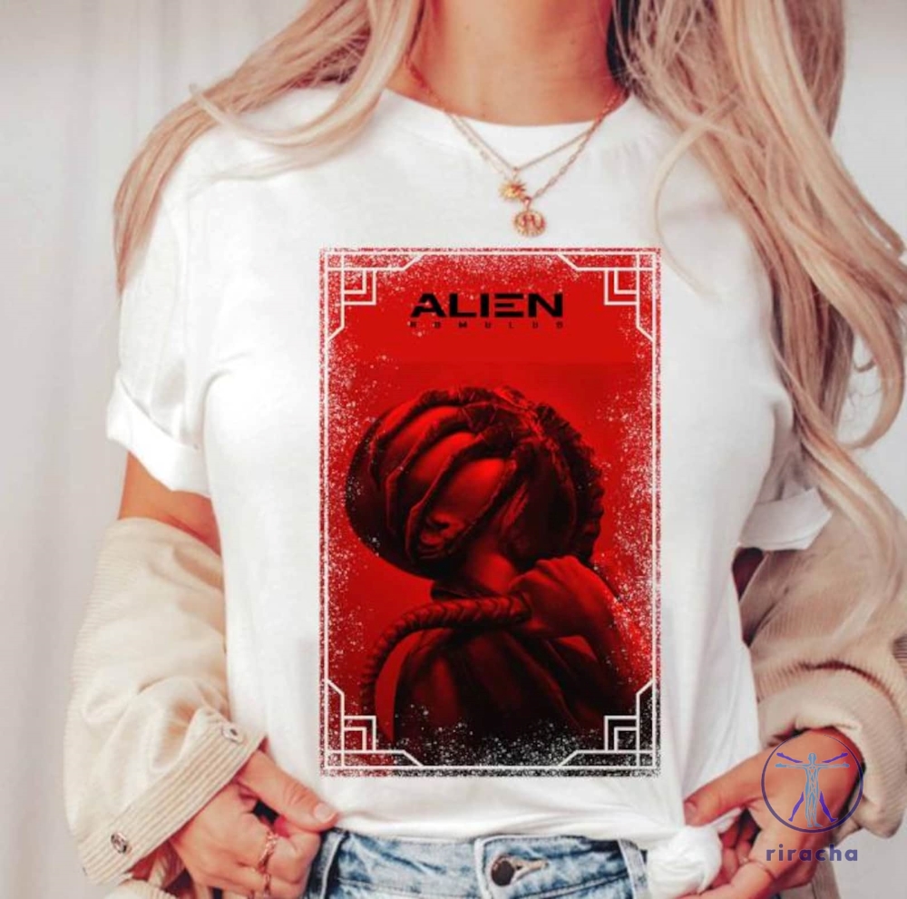 Alien Romulus 2024 Movie Shirt Alien Romulus Tshirt Alien Movie Shirt Horror Shirt Alien Romulus Merch