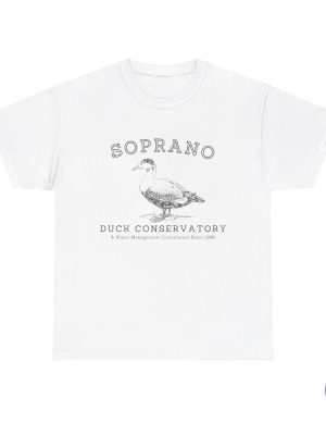 The Sopranos Tony Soprano Duck Conservatory And Waste Management The Sopranos Duck Shirt riracha 2