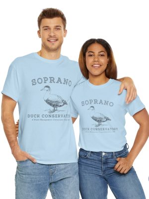 The Sopranos Tony Soprano Duck Conservatory And Waste Management The Sopranos Duck Shirt riracha 5