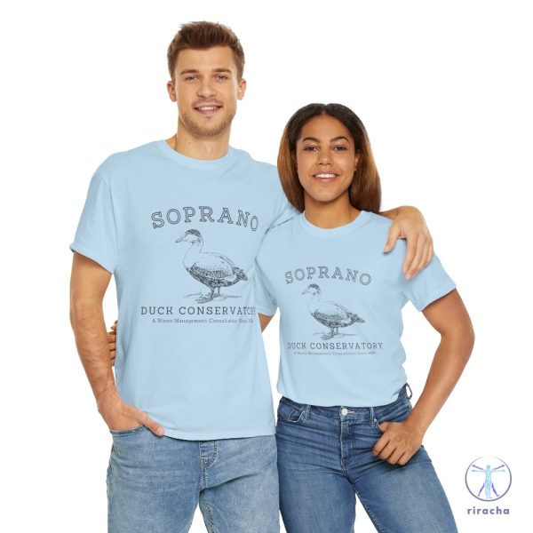 The Sopranos Tony Soprano Duck Conservatory And Waste Management The Sopranos Duck Shirt riracha 5