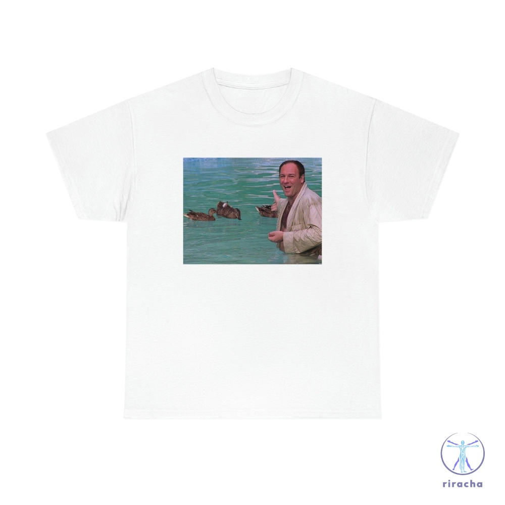 Tony Soprano Ducks T Shirt Tony Soprano Shirt Sopranos Tshirt The Sopranos Duck Shirt